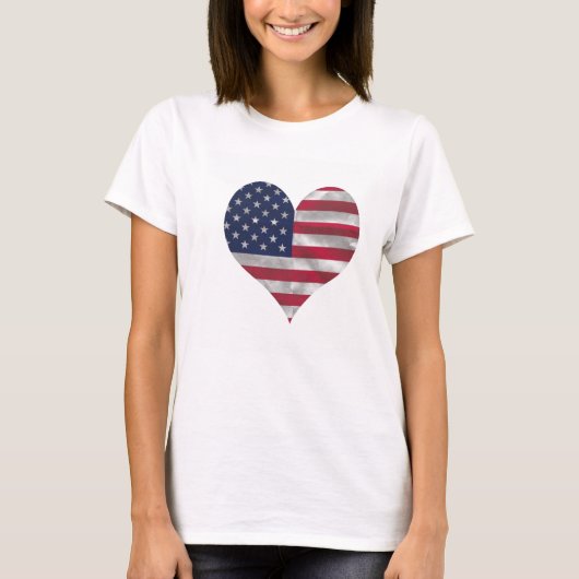 T-shirt de Hanes des femmes de drapeau des (Devant)