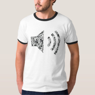 T-shirt de haut-parleur d'audiologie