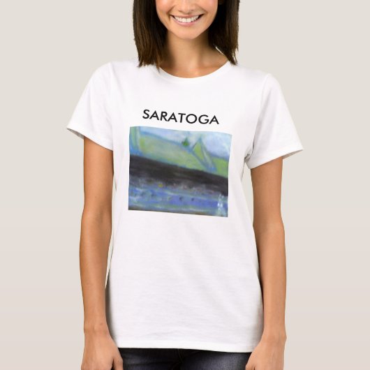 T-shirt de haute société de mode de Saratoga (Devant)