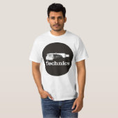 T-shirt de headshell de techniques (Devant entier)