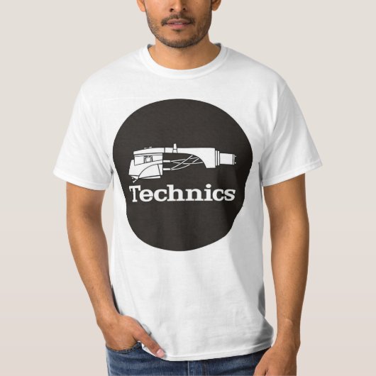 T-shirt de headshell de techniques (Devant)