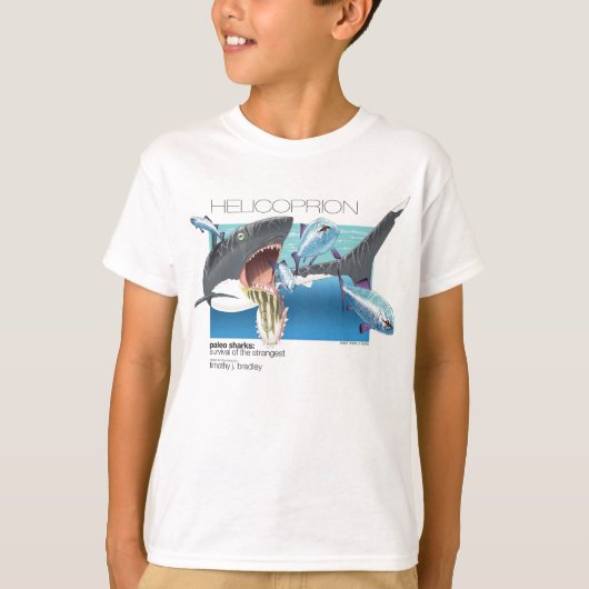 T-shirt de Helicoprion (Devant)