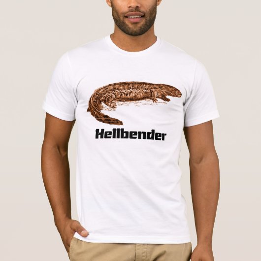 T-shirt de Hellbender (Devant)