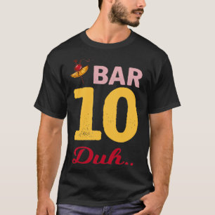 T-shirt de Here à Shaken conception de barman