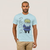 T-shirt de hérisson de Tolstoy (Devant entier)