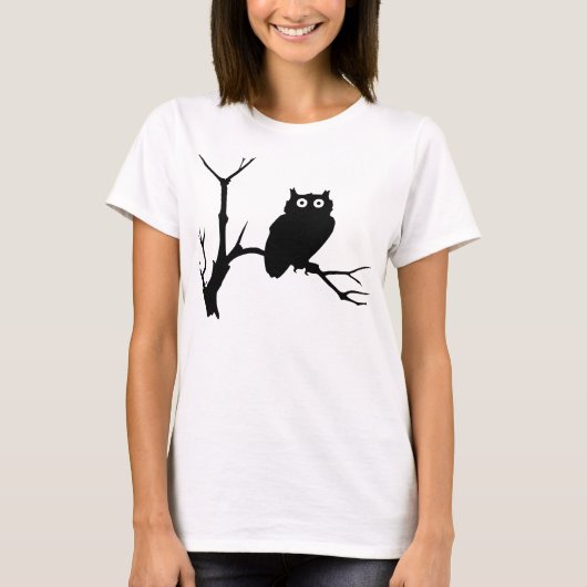 T-shirt de hibou (Devant)
