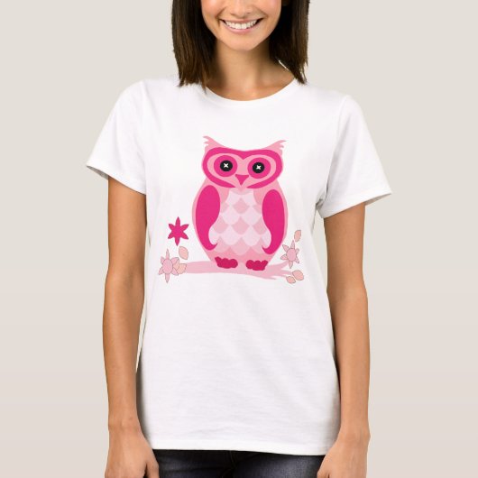 T-shirt de hibou (Devant)