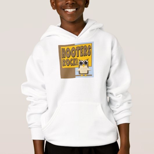 T-shirt de hibou d'enfants (Devant)
