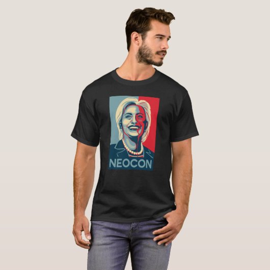 T-shirt de Hillary Clinton - Neocon (Devant entier)