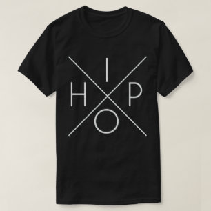 T-SHIRT DE HIP HOP (NOIR)