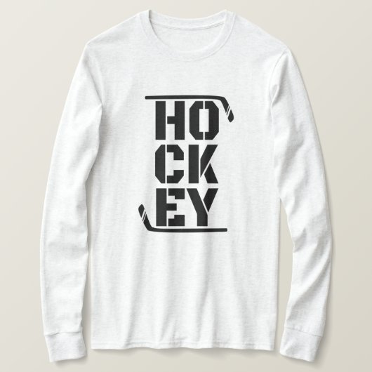 T-shirt       de hockey drôle (Design devant)