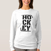 T-shirt       de hockey drôle (Devant)