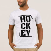 T-shirt de hockey drôle (Devant)