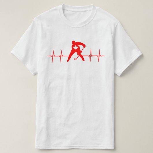 T-shirt de hockey du Canada (Design devant)