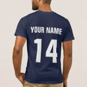 T-shirt de hockey japonais avec nom et numéro (Dos)