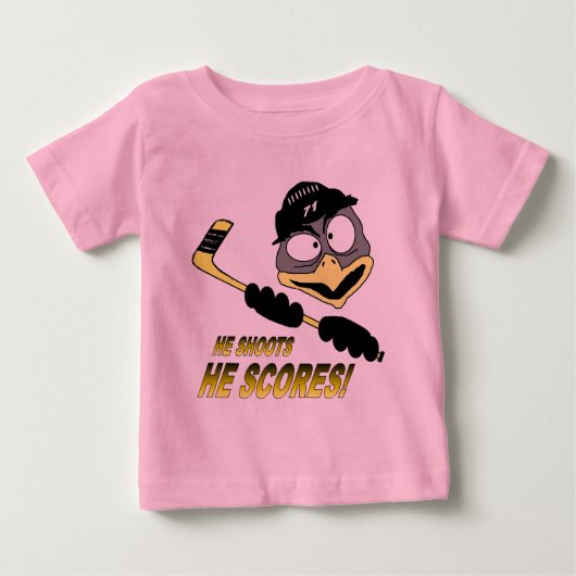 T-shirt de hockey Penguin Toddler (Devant)