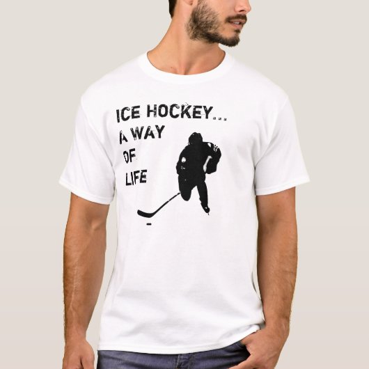 T-shirt de hockey sur glace (Devant)