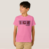 T-shirt de hockey sur glace - garçons - filles (Devant entier)