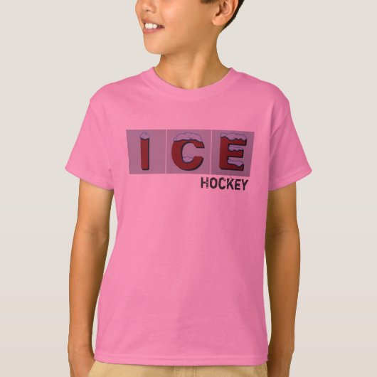 T-shirt de hockey sur glace - garçons - filles (Devant)