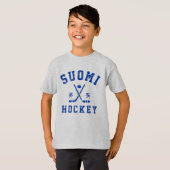 T-shirt de hockey sur glace Suomi (Devant entier)