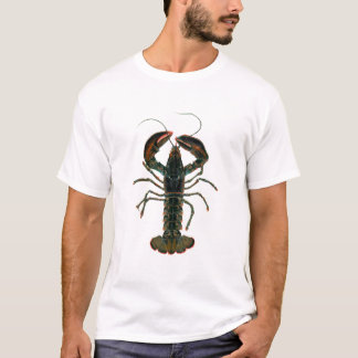 T-shirt de homard d'aquarelle