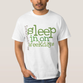 T-shirt de Homeschool de VALEUR : Sommeil dedans