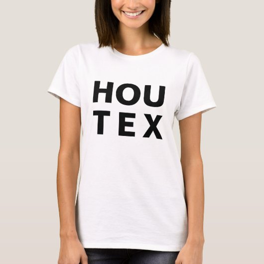 T-shirt de Houston le Texas (Devant)