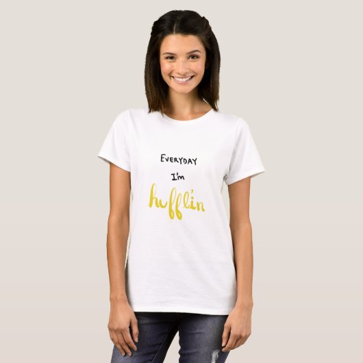 T-shirt de Hufflepuff (Devant entier)