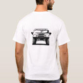 T-shirt de Hummer H1 (Dos)