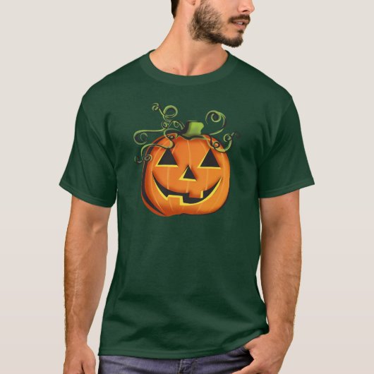 T-shirt de Jack-o'-lantern (Devant)