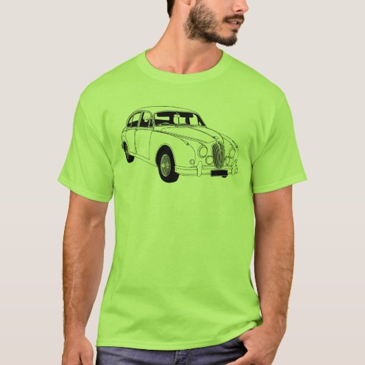 T-shirt de Jaguar Mk2 (Devant)
