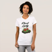 T-Shirt de Jardin de la Gentille Dame aux Plantes (Devant entier)