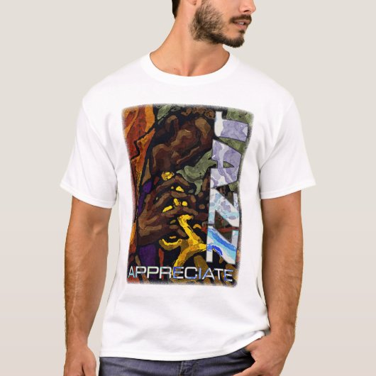 T-shirt de jazz d'EAR2002D (Devant)