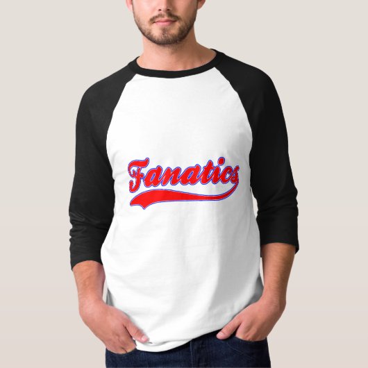 T-shirt de Jersey de base-ball de Faux de (Devant)