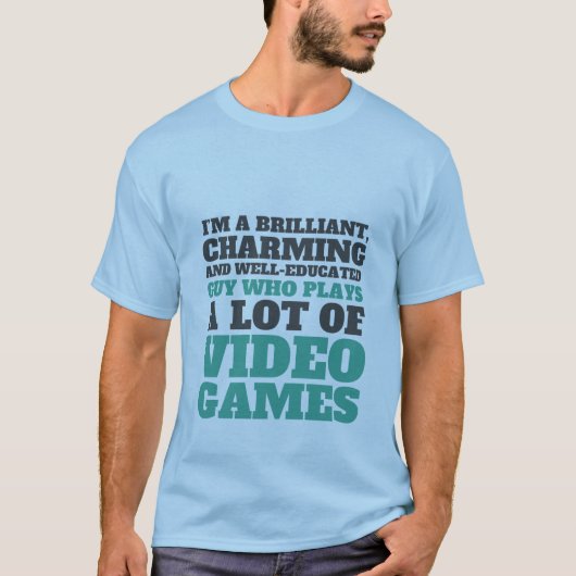 T-shirt de jeu amusant pour Geeks et joueurs (Devant)