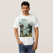 T-Shirt de jeu de soccer de trolls (Devant entier)