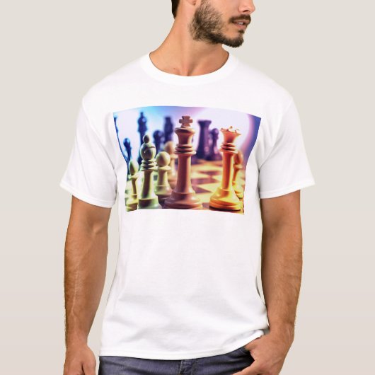 T-shirt de jeu d'échecs (Devant)