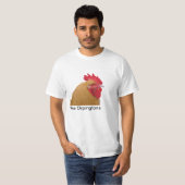 T-shirt de jeune coq d'Orpington (Devant entier)