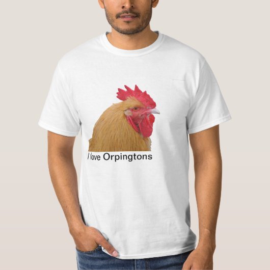 T-shirt de jeune coq d'Orpington (Devant)