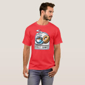 T-shirt de jeux de beignet (Devant entier)