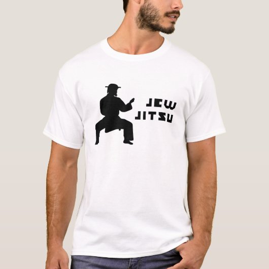 T-shirt de Jitsu de juif (Devant)
