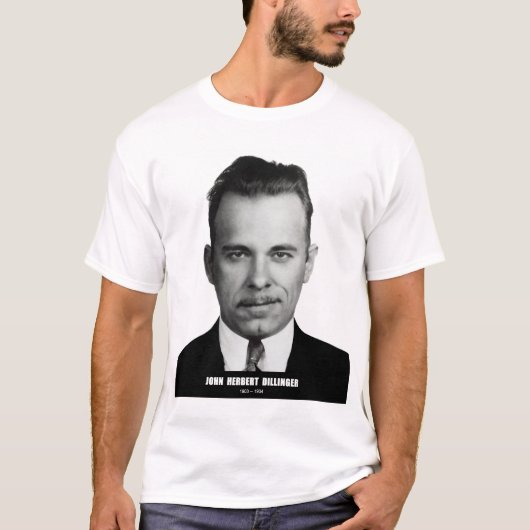 T-SHIRT DE JOHN DILLINGER (Devant)