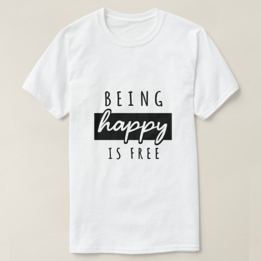 T-shirt de joie (Design devant)