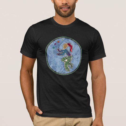 T-shirt "de jongleur de batik" (Devant)