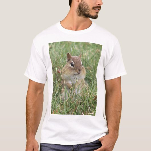 T-shirt de joues de tamia (Devant)