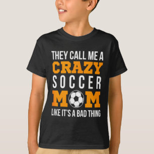 T-shirt de joueur de football de maman de football