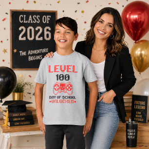 T-shirt de joueur pour le 100e jour d'école - Enfa