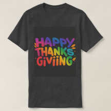 T-shirt de jour de Bon thanksgiving personnalisabl