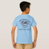 T-shirt de jour de conscience d'aHUS (enfants) (Dos entier)