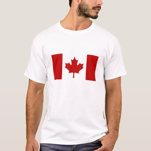 T-shirt de jour du Canada (nom-ville-province (Devant)
